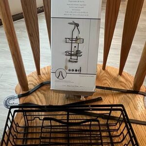 Black Shower Caddy Organizer